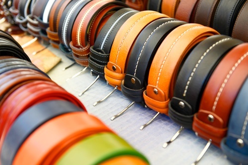 belts for men assorted belts on display