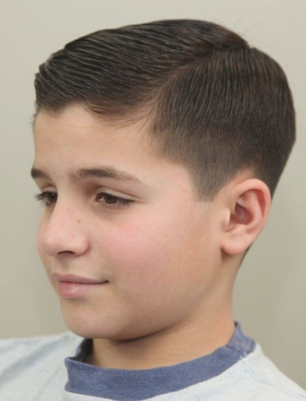 The Slicked Haircut for Boys