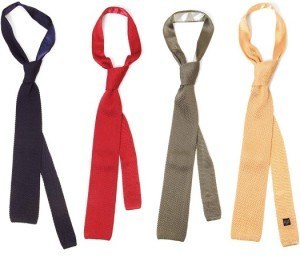 Вязанные галстуки