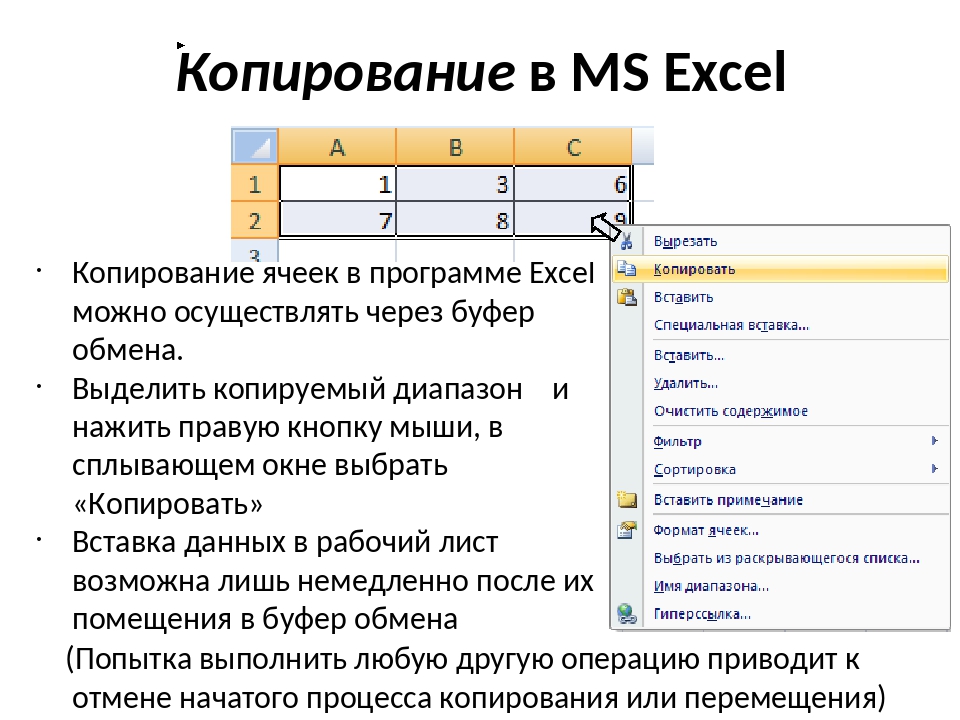 Быстрая клавиша формат по образцу в экселе