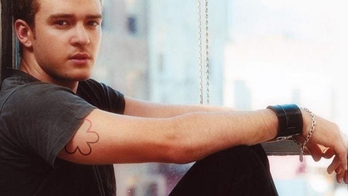 Justin Timberlake Leather Wristband