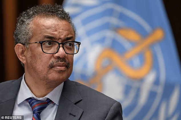 But Downing Street said WHO director general Dr Tedros Adhanom Ghebreyesu is 