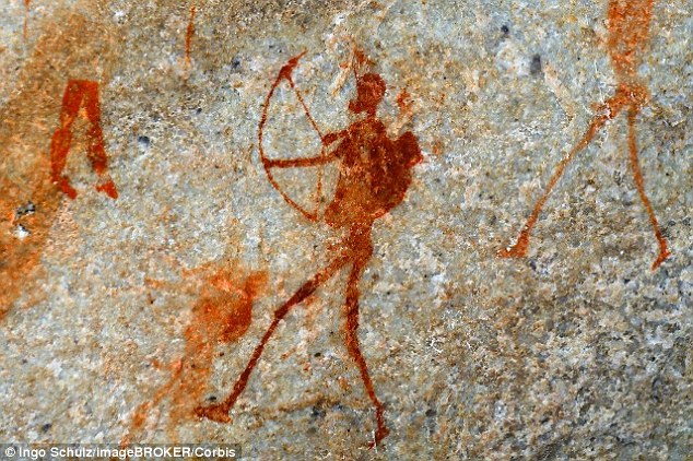Social gregariousness allowed our ancestors to hunt collaboratively and reap the nutritional benefits of a meaty diet, setting human evolution on the path that leads to us today. Ancient rock art by the San people of South Africa show ancient hunters