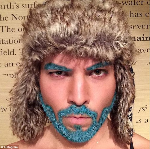 Frosty: Some of the guys go all out with beards and eyebrows