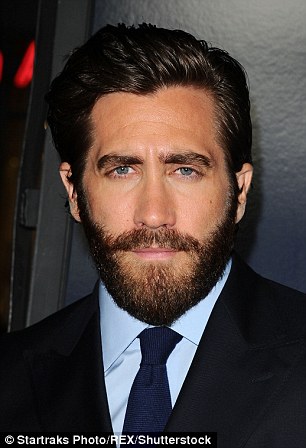Jake Gyllenhall is one of a number of celebrities to sport a beard