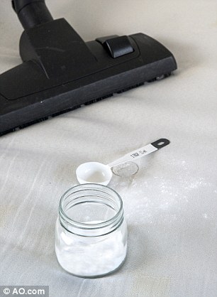 Sprinkle a baking soda all over your mattress and leave for one-to-eight hours. Vacuum up excess baking soda to reveal a freshly deodorised mattress