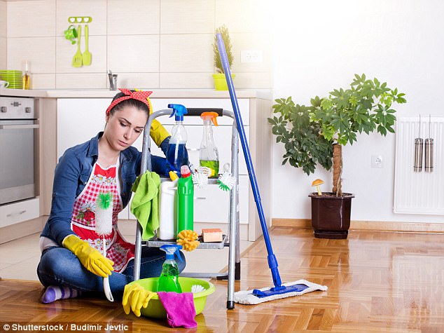Overwhelmed: Homeowners can be left in despair if an unexpected guest comes calling