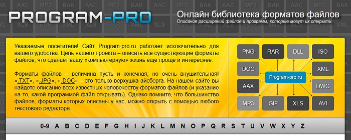 Главная страница program-pro.ru