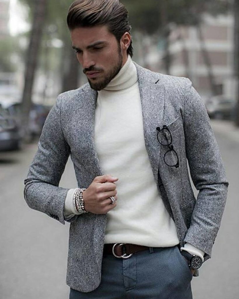 Какие мужские пиджаки в моде 2019 г. материалы