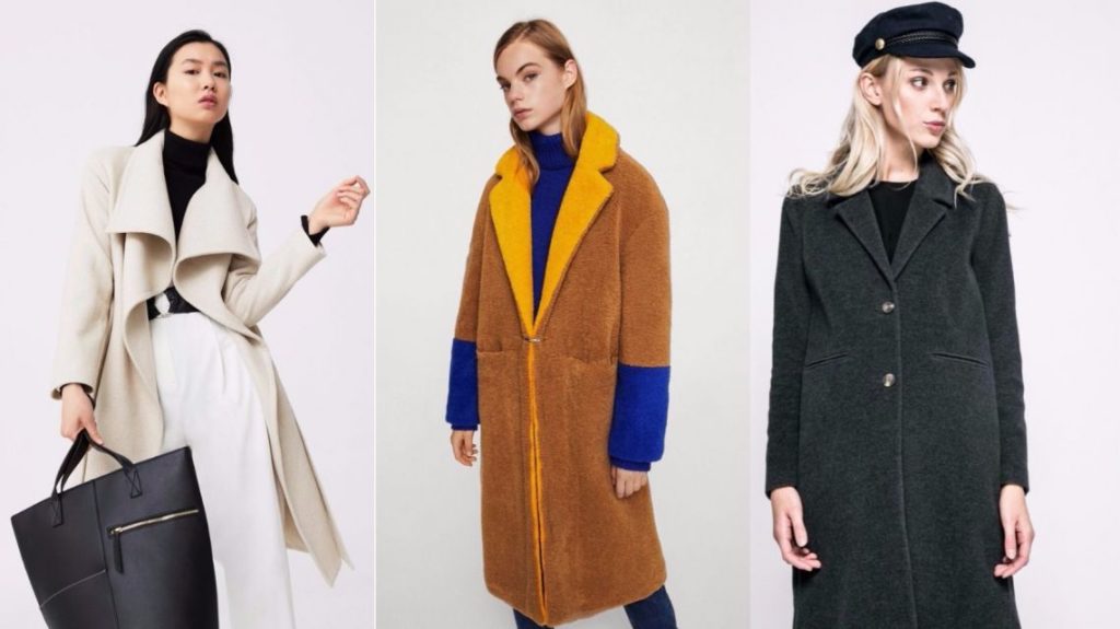 Виды женских пальто и их особенности