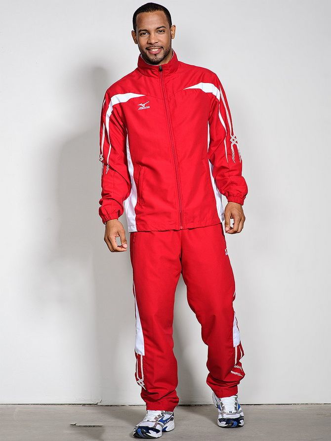 красный спортивный костюм мужской