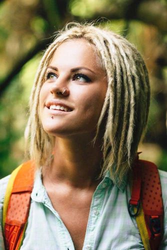 Hairstyles For Short Dreads picture3