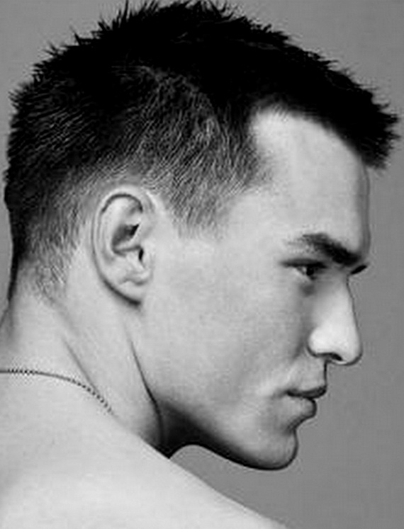 стрижка ежик