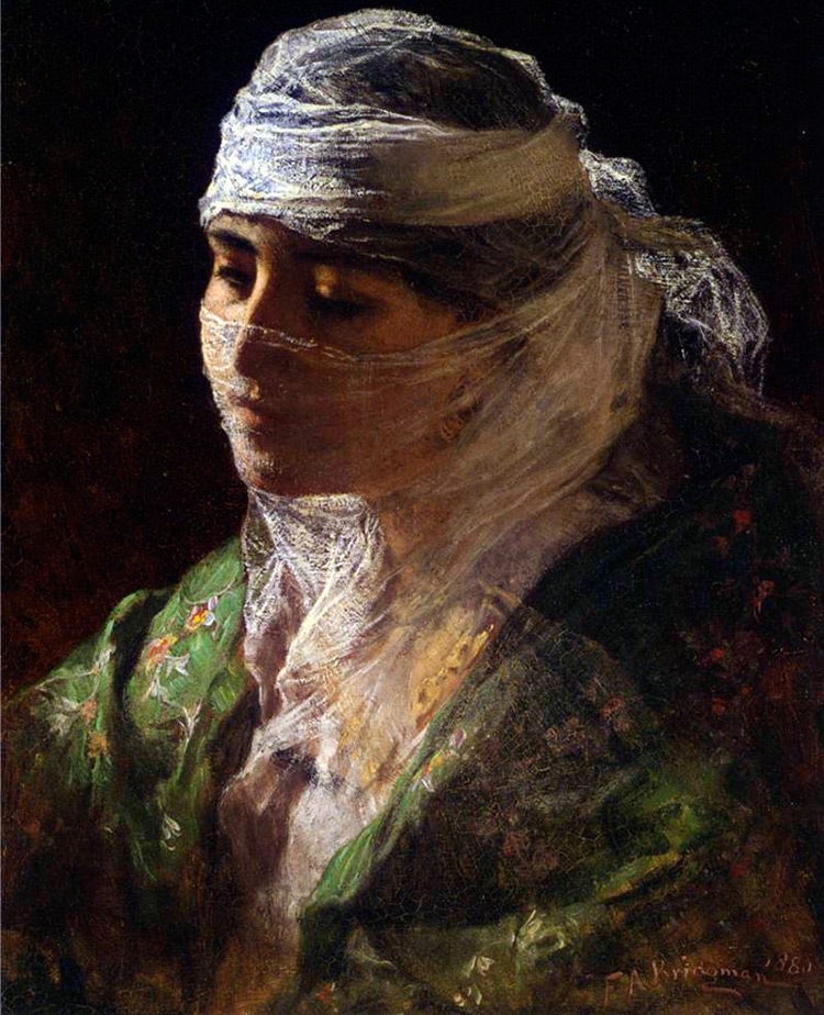Традиционный женский костюм арабского Востока