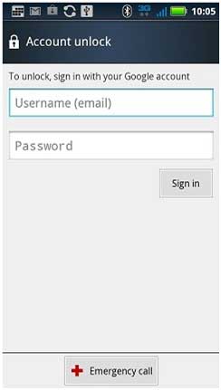 android unlock screen