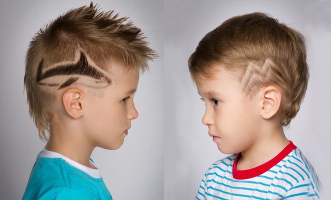 стрижка мальчика машинкой