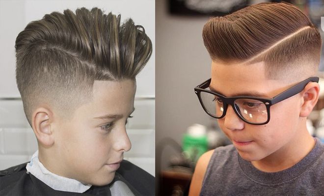 модельная стрижка для мальчика