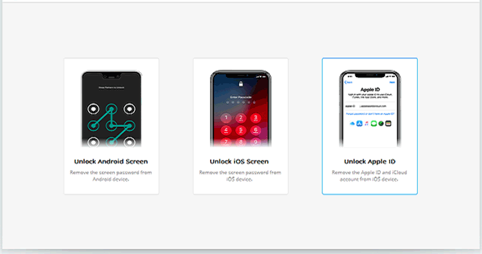 unlock android screen