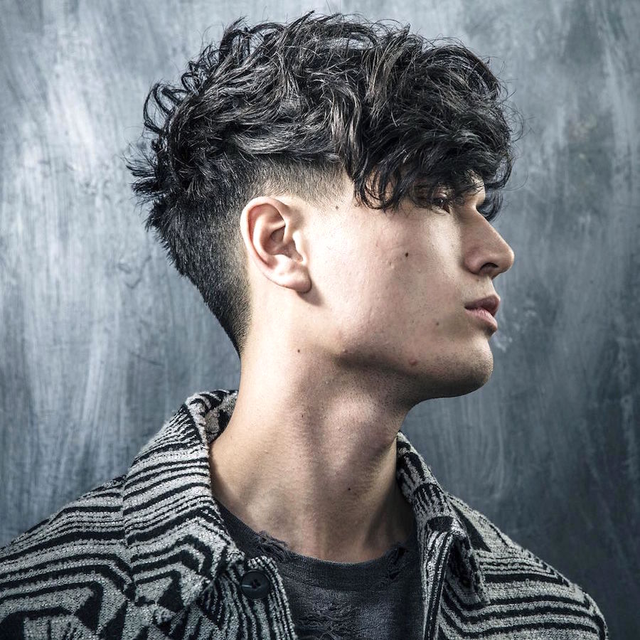 braidbarbers_and textured messy curls and long fringe