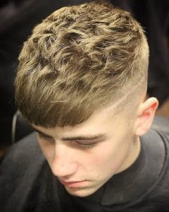 short haircut for wavy hair men 2017 quiff