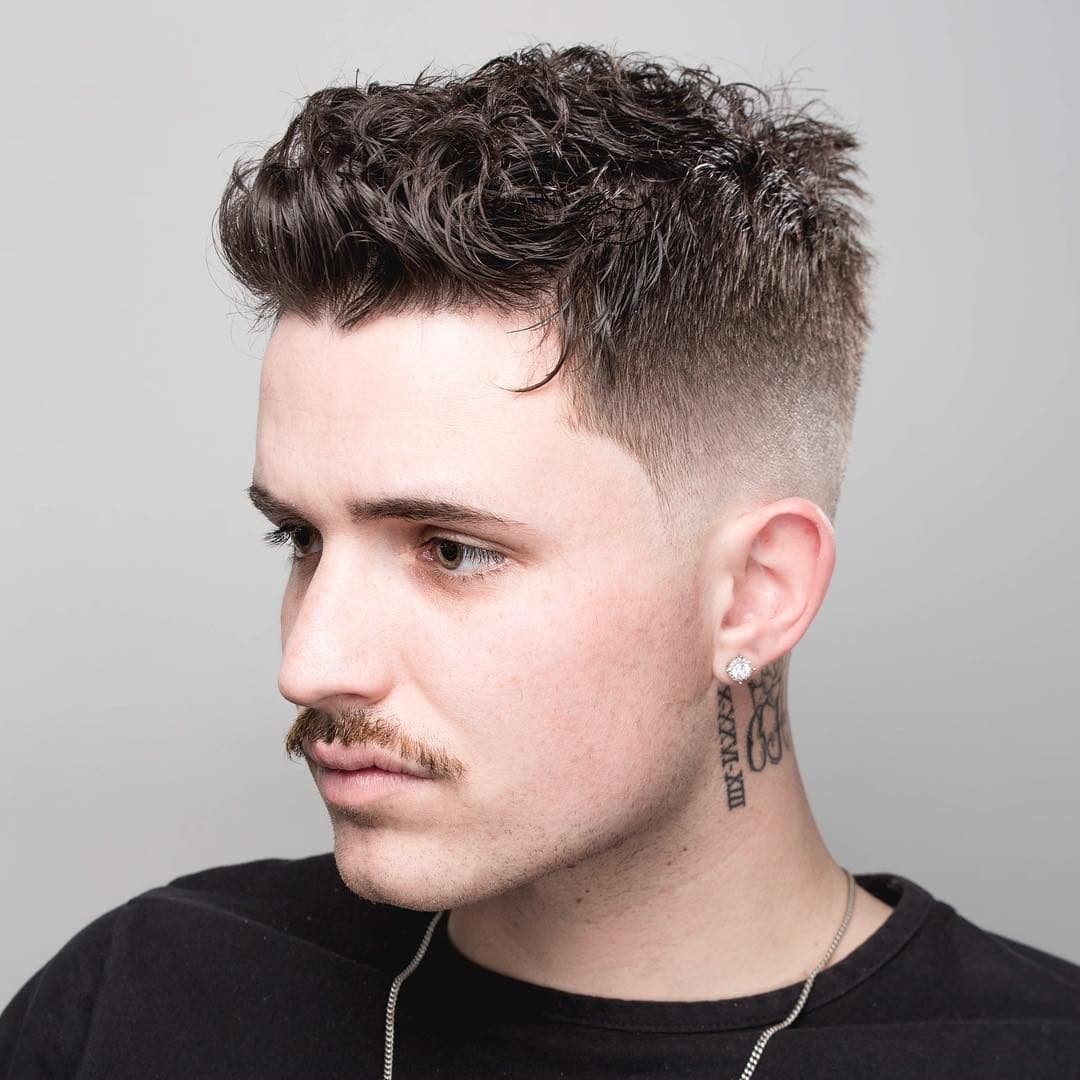 Short Haircuts For Men With Curly Hair