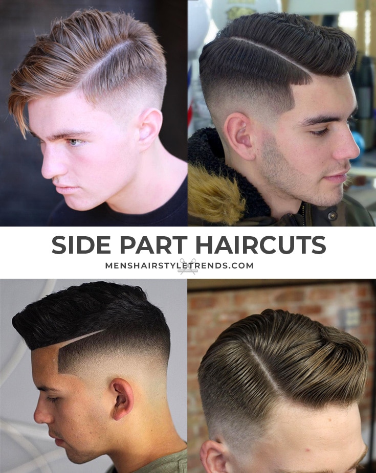 side part haircuts for men