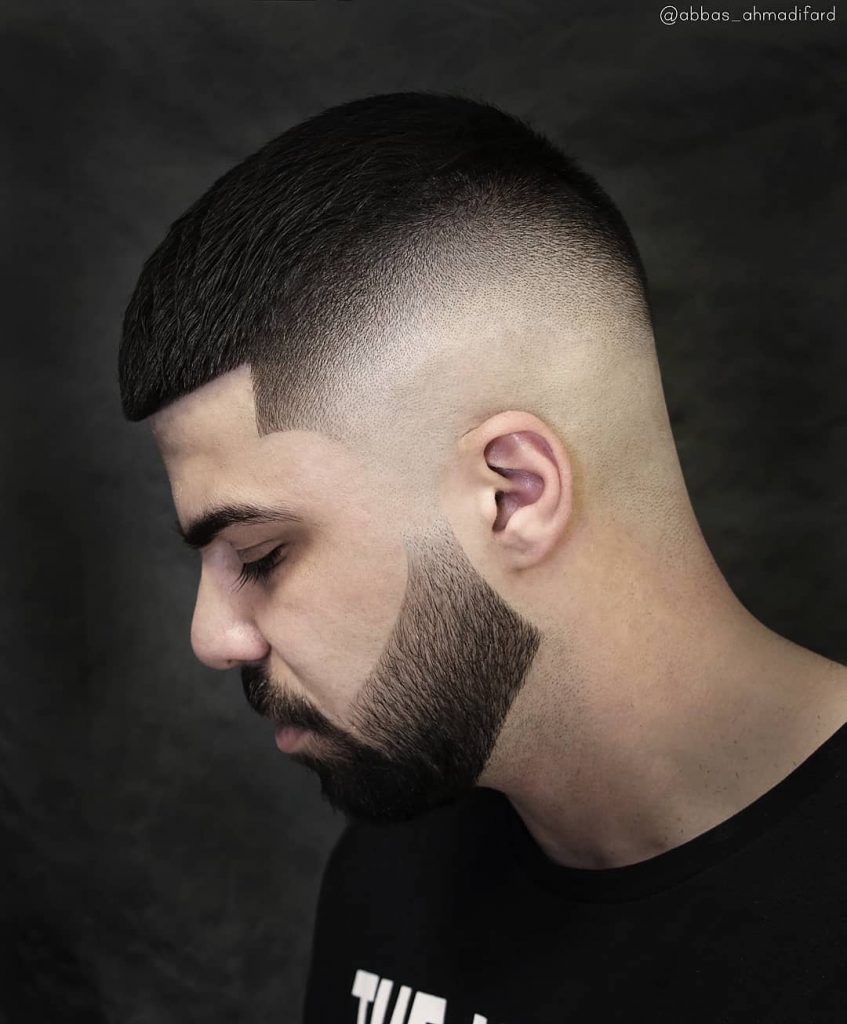 fade haircuts for men with beards