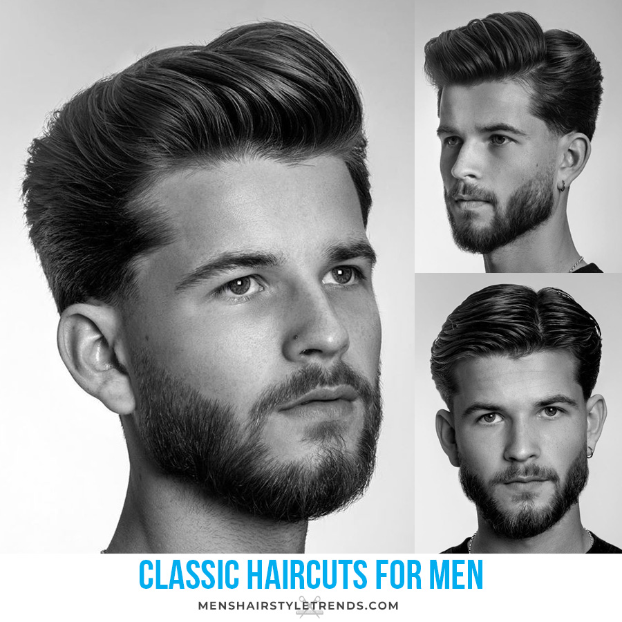 Classic haircut styles for men