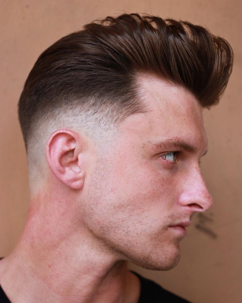 Pompadour hairstyle