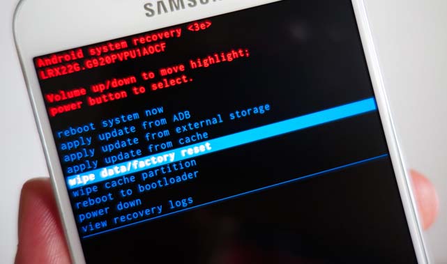 hard reset your Samsung galaxy