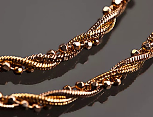 Цепочка из красного золота 585 пробы, 095742 за 21 630 ₽