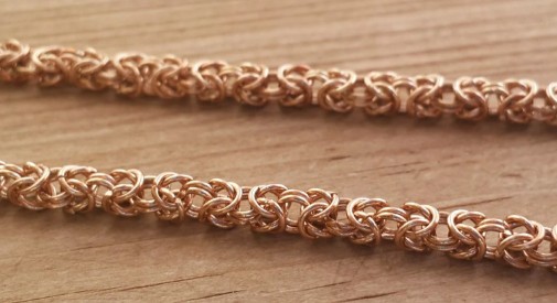 Цепочка из красного золота 585 пробы, 095742 за 21 630 ₽
